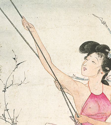赵东-胡也佛的仕女画和最知名的金瓶梅秘戏图